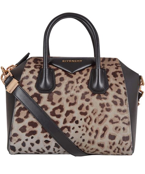 givenchy leopard print tote bag